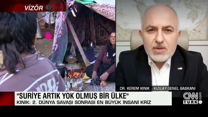 Kızılay Genel Başkanı Kınık: Aylan Bebek gibi çocuklar yollarda öldü
