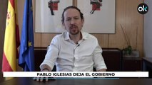 Pablo Iglesias abandona el Gobierno para disputar Madrid a Ayuso