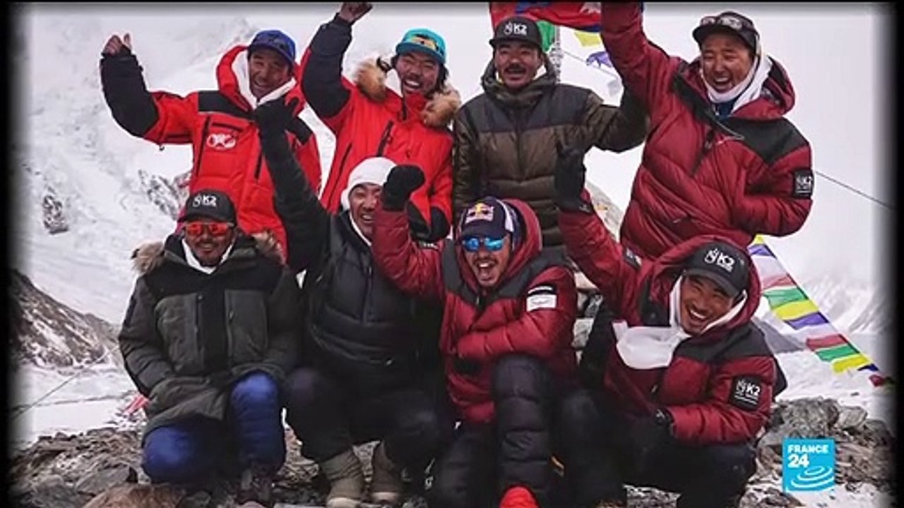 Peak performance: Sherpa team detail record-breaking K2 ascent - video  Dailymotion