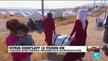 Syria conflict 10 years on: A decade after uprising, refugees face uncertain future