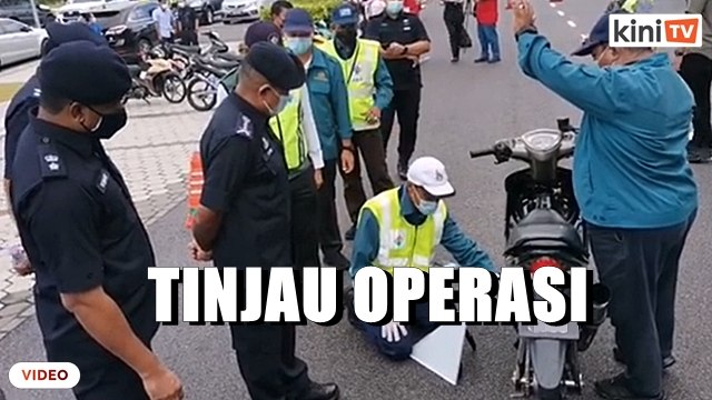 Ketua Polis Johor tinjau Op Khas ekzos bising