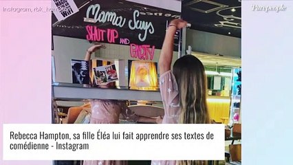 Rebecca Hampton : Sa fille Eléa lui a fourni une aide précieuse pour son retour dans Plus belle la vie