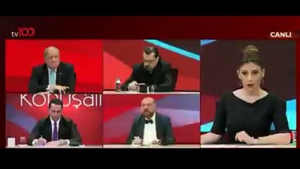 Canlı yayında gerginlik; acil reklama gidildi: "Sizin burada işiniz CHP'yi tartışmak mı?"