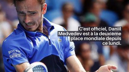 ATP - Daniil Medvedev chasse le Big Four du top 2, 1ère depuis 2005 !