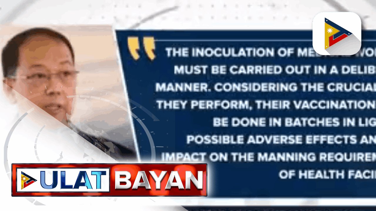 Sec. Galvez, nanindigang hindi mabagal ang pag-usad ng national vaccination sa bansa at itinangging P10-T ang inutang ng bansa para sa vaccination program