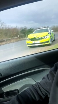 Aftermath of road collision in Doncaster