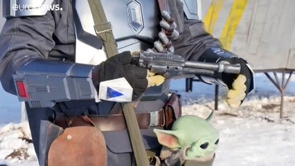 شاهد: هواة "ستار وورز" يصنعون نموذجاً مطابقا لسفينة الفضاء ريزور كريست في سيبيريا