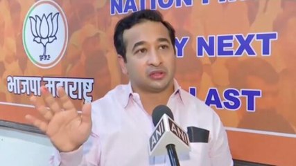 Nitesh Rane alleges links between Sachin Vaze, Aditya Thackeray's cousin Varun