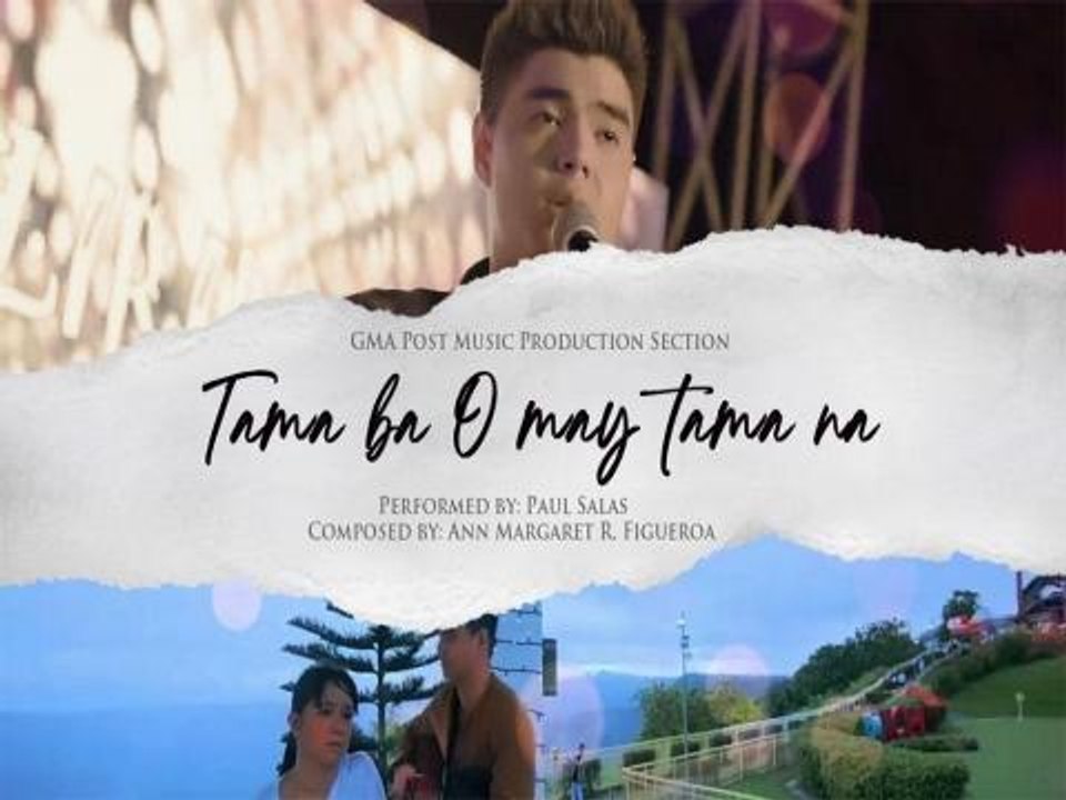 Playlist Lyric Video: "Tama Ba o May Tama Na" by Paul Salas (The Lost Recipe OST)