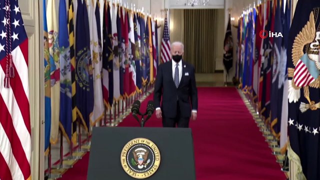 - ABD Başkanı Biden: '1 Mayıs'a kadar tüm yetişkinlere aşı hakkı tanımlanacak'- Biden normale dönüşün başlangıcı için 4 Temmuz'u işaret etti