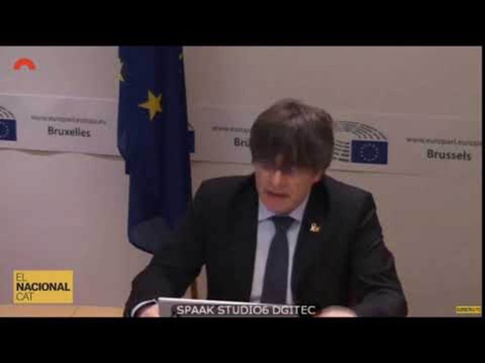 Puigdemont: "Espanya va tornar a posar la pàtria per damunt la idea de justícia"