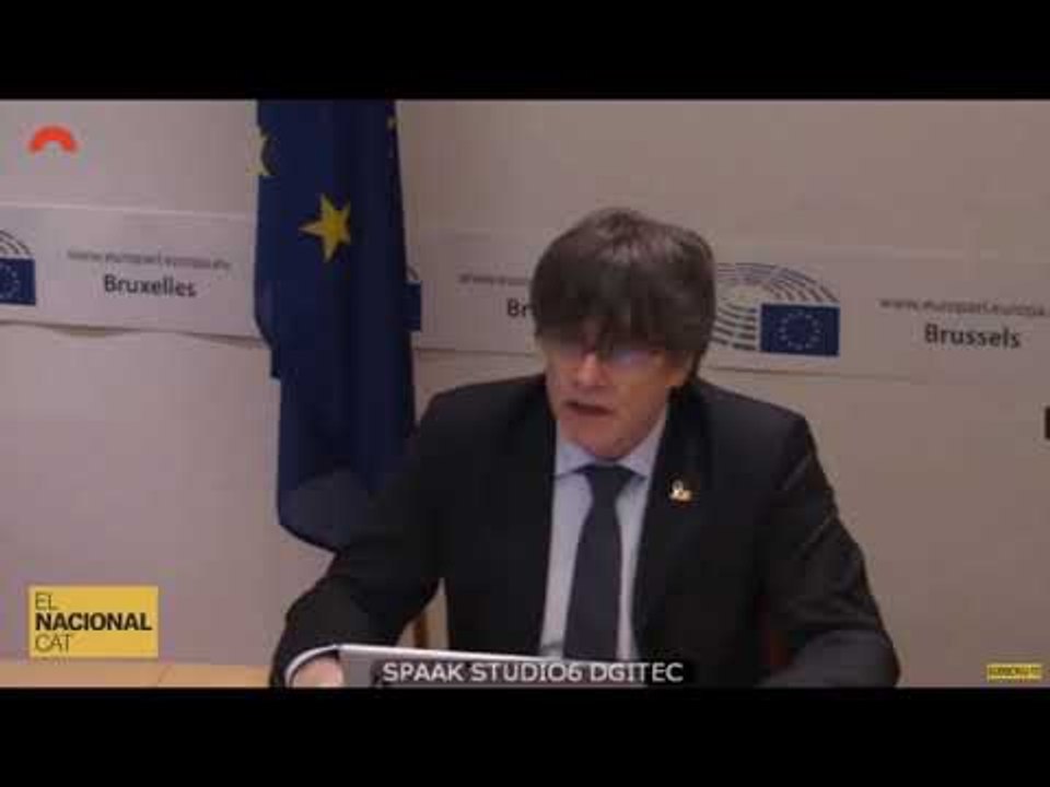 Puigdemont: "Els poders espanyols  van fer un cop d'estat"