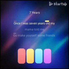 7 YEARS SONG SHORT COVER