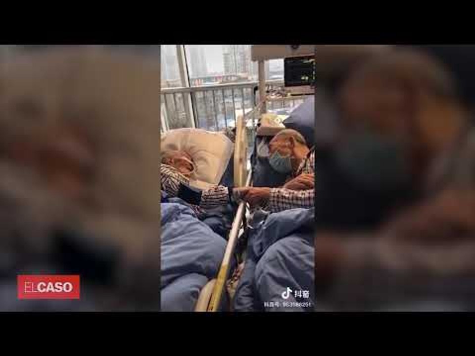 L’entranyable i últim adéu de dos avis malalts de coronavirus