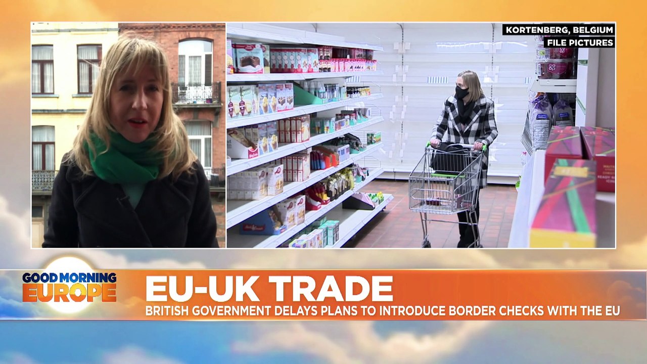 Post-Brexit trade: UK delays EU import checks by several months over disruption fears