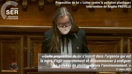 PPL lutter contre la pollution plastique : l'intervention d'Angèle Préville