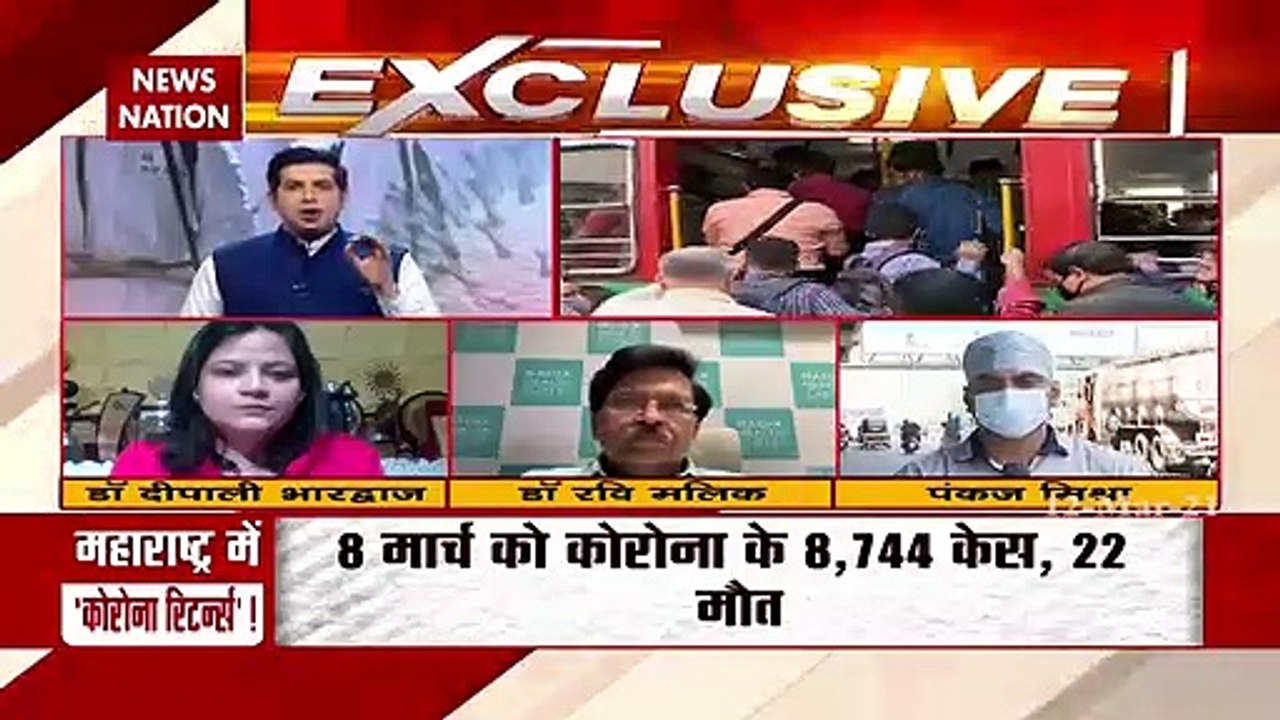 Corona Virus: देश में 24 घंटे में कोरोना के 22,854 नए केस, बढ़ रहा है लॉकडाउन का खतरा