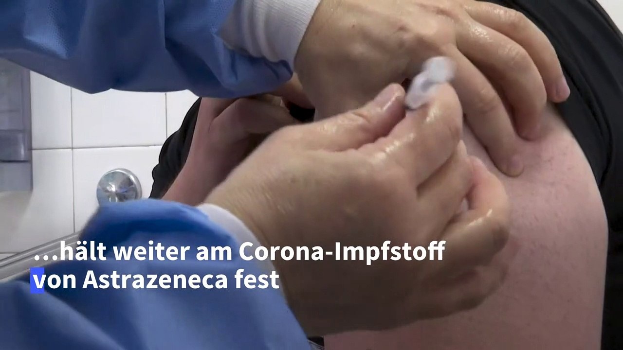 Deutschland hält an Impfstoff von Astrazeneca fest