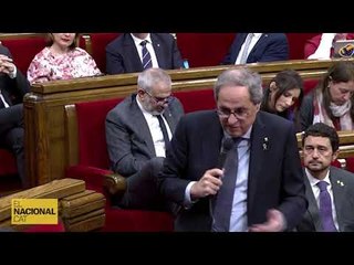 Torra: "Són 37 els expedients oberts als Mossos per les actuacions contra les protestes del l'1-O"