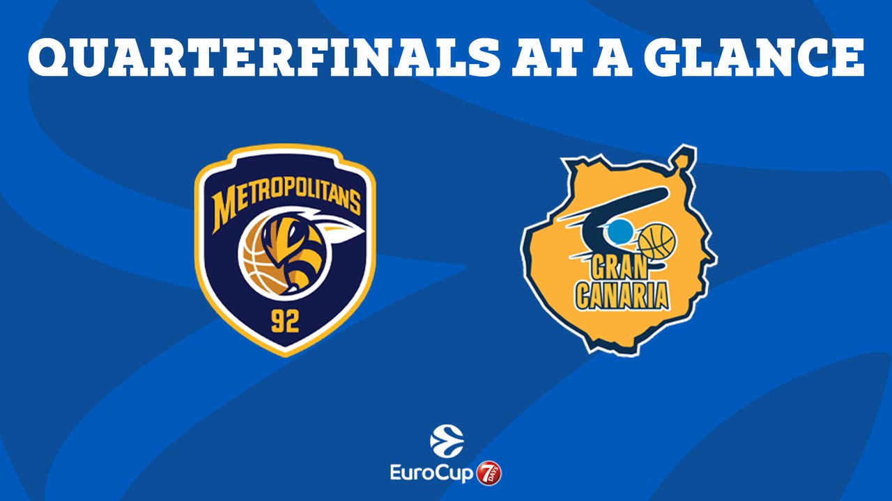 Boulogne Metropolitans 92 vs. Herbalife Gran Canaria player highlights