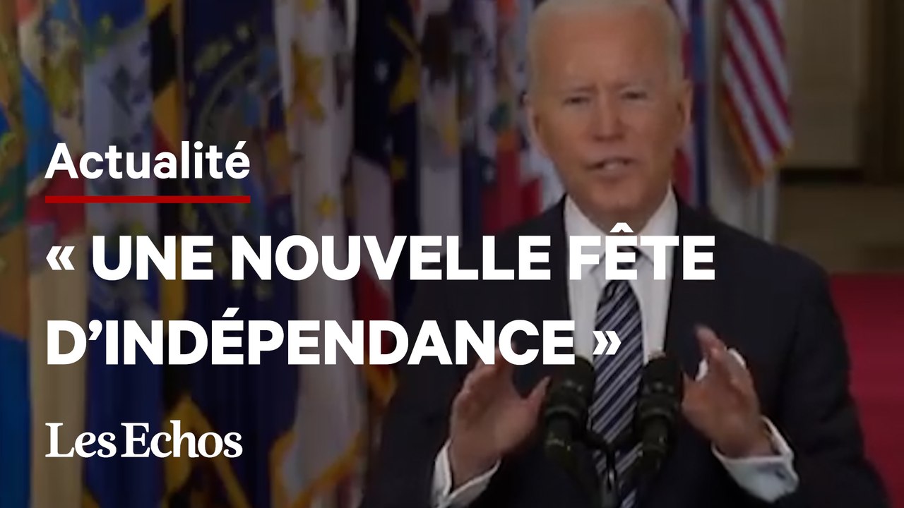Covid : Joe Biden prévoit un retour à la normale pour le 4 juillet