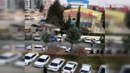 Cinayet davasında adliye karıştı: 10 gözaltı