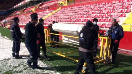 Kadir Has Stadı, Galatasaray maçına hazırlanıyor