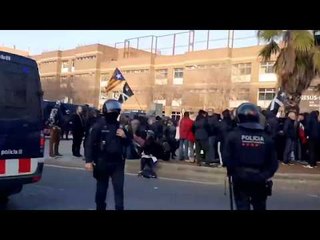 Tensió a la Meridiana per una concentració ultra