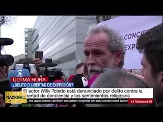 Toledo, a l'arribada als jutjats: "Soc ateu i em cago en Déu cada dia"