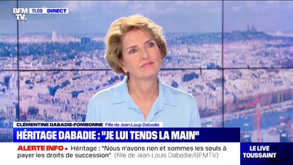 Clémentine Dabadie-Fombonne: "Un testament, c'est aussi une reconnaissance et on ne l'a pas eue"