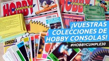 ¡Los lectores de Hobby Consolas comparten sus colecciones de revistas! Celebra con nosotros que #HobbyCumple30
