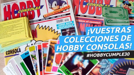 ¡Los lectores de Hobby Consolas comparten sus colecciones de revistas! Celebra con nosotros que #HobbyCumple30