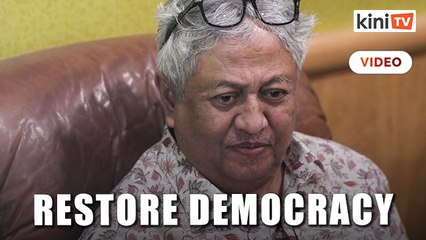 Zaid Ibrahim: We need restore democracy in this country