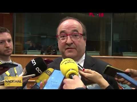 Miquel Iceta (PSC), parla sobre la importància que la reunió entre Sánchez i Torra tingui data