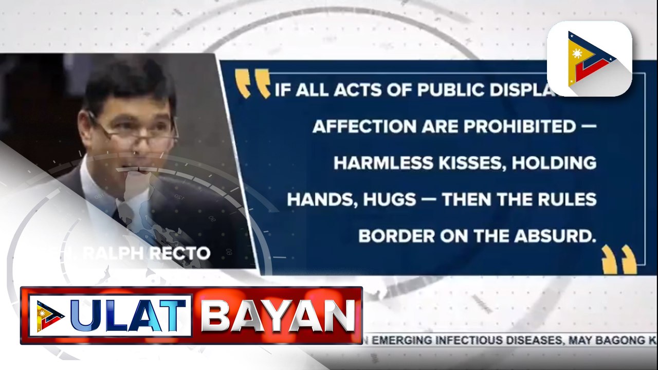 Panukala ng PNP na ipagbawal ang PDA, naging katawa-tawa sa ilang senador
