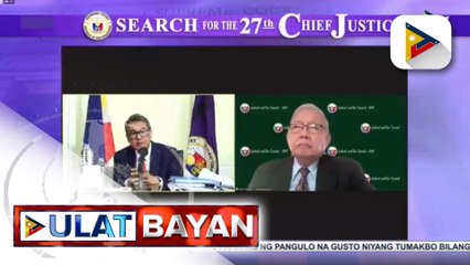 Mga nominado sa pagka-Chief Justice, humarap sa JBC; ilang isyu sa hanay ng hudikatura, sinagot ng mga nominado