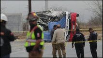 Once fallecidos en México al chocar un autobús con un camión.