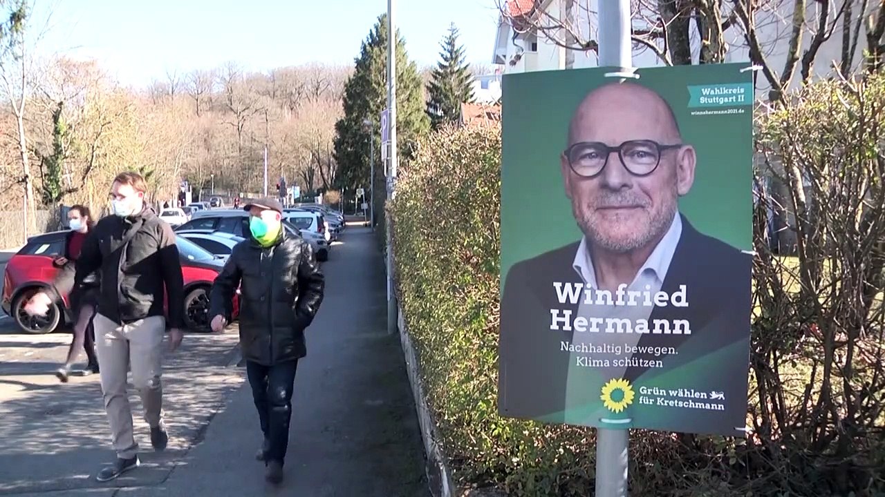 Wahl in Baden-Württemberg: Grüne steuern auf neuen Sieg zu
