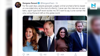 "She saved the crown, let her retire like a queen", Kangana on Meghan-Harry interview