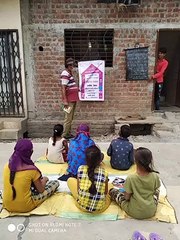 मोहल्ला क्लास में मनाया आजादी का अमृत महोत्सव