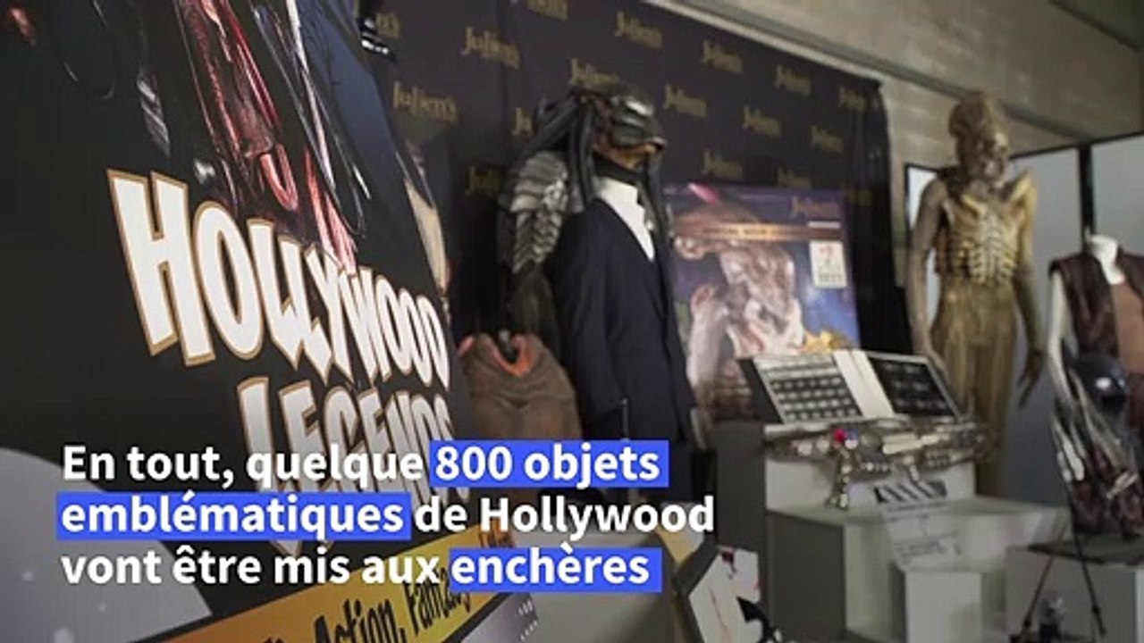 Le masque de Batman, le costume de Scarface et...