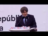 El discurs de Carles Puigdemont a Perpinyà
