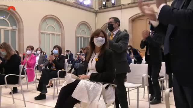 Laura Borràs, elegida presidenta del Parlament de Cataluña