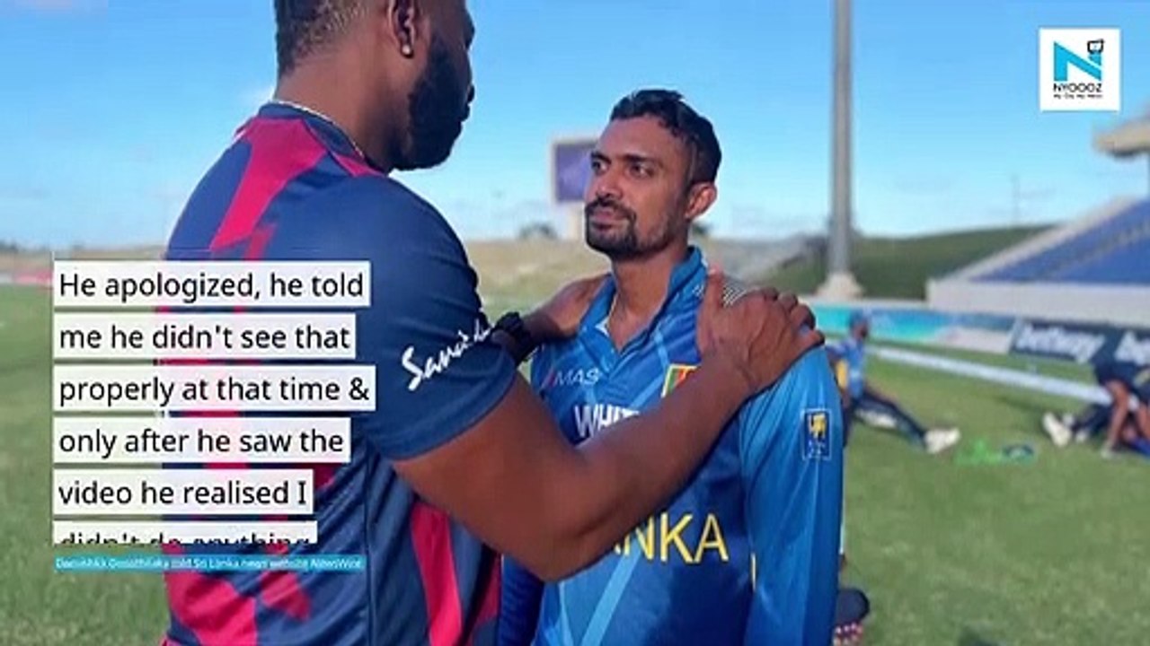 'Kieron Pollard apologized,' reveals Danushka Gunathilake after his controversial dismissal attracts criticism