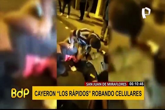 Cae peligrosa banda de ladrones de celulares