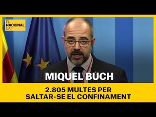 Interior multa 2.805 persones per saltar-se el confinament del coronavirus