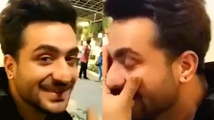 Aly Goni के शूट के दौरान का सामने आया मज़ेदार Video; Check Out |FilmiBeat