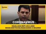 Coronavirus | Igualada ja ha rebut les 4.000 mascaretes bloquejades a Madrid