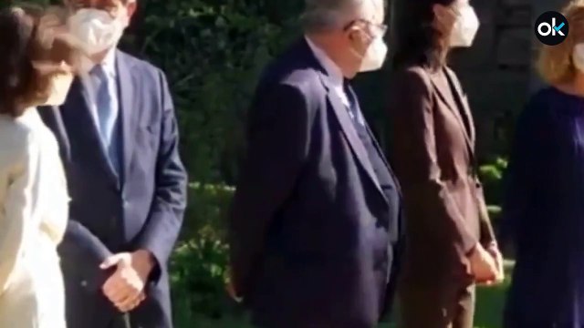 Solo y cabizbajo: La imagen de Pablo Iglesias en el acto en memoria de las Víctimas del Terrorismo