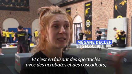 Dans le Nord, une école pour apprentis cascadeurs